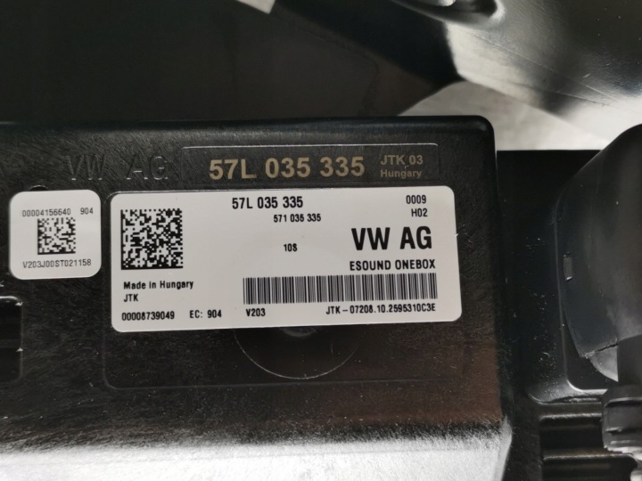фото №7, Генератор имитатор динамик звука двигателя vw tayron 57l035335 новый