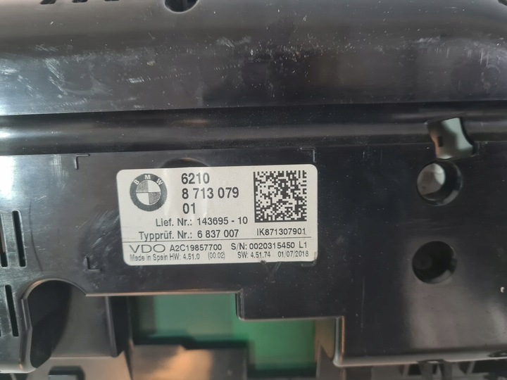 фото №7, Спідометр  bmw f20 f22 f23 f45 f46 x1 f48 x2 f39 8713079 європа дизель