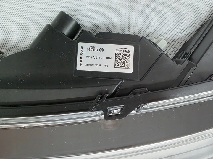 фото №8, Nissan juke 2 ii f16 19+ лампа ліва перед led руху денного drl eu