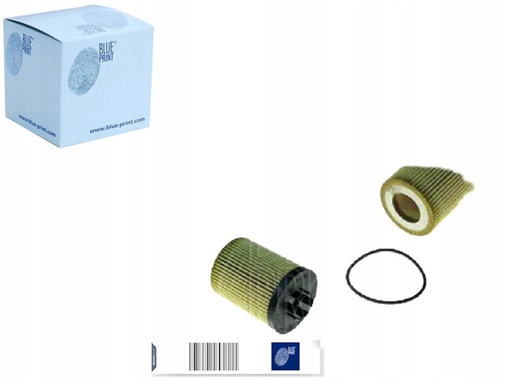 фото №1, Синий print фильтр масла 165184e 9192425