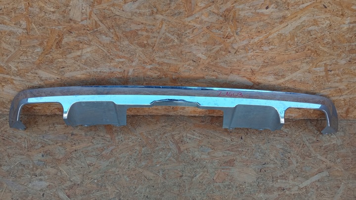 фото №1, Mercedes glk x204 рестайлінг 12- дифузор спойлер бампера зад хром a2048857623