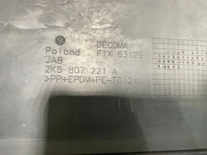 фото №14, Бампер переднє перед vw caddy iii 2k5 2k0 рестайлінг 2010-15