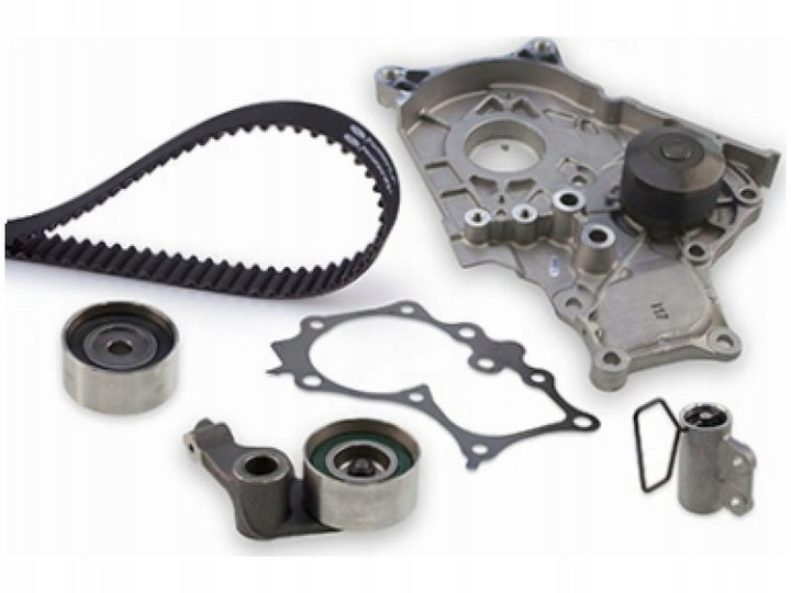 фото №1, Насос воды + лента toyota previa ii 2.0 rav 4 ii 2.0 corolla e12 2.0