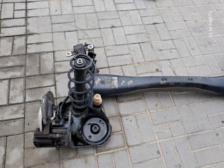 фото №9, Peugeot 308 ii t9 балка подвешивание ось задняя подвеска комплект