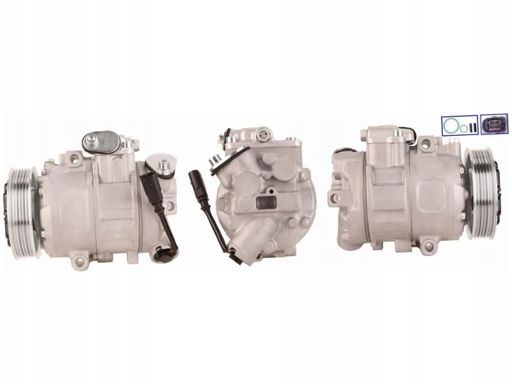 фото №1, Компрессор кондиционера skoda fabia i mk1 1.0-2.0 99-08 ii mk2 1.4-1.9 07-14