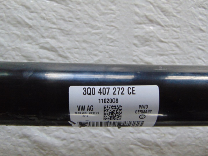 фото №5, Vw passat b8 полуось правая dsg dts 3q0407272ce