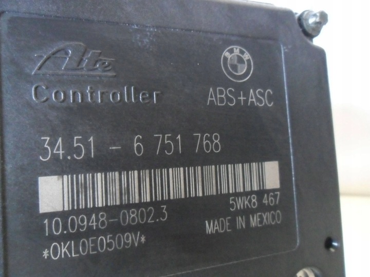 фото №9, Bmw 3 e46 2003 1.8 b насос гальмівна abs 34.51-6751767 10.0204-0254.4