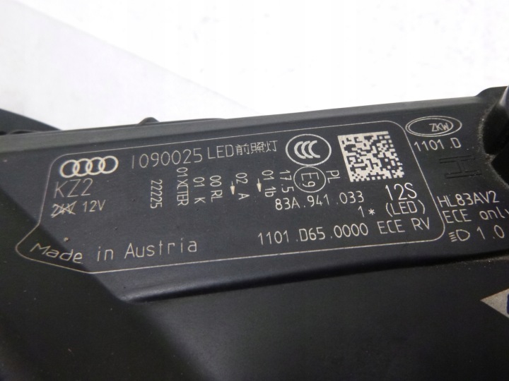 фото №14, Audi q3 фара левые перед левая передняя 5pin led