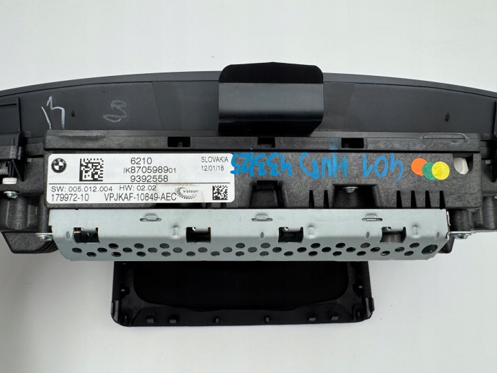 фото №9, Bmw g01 x3 g02 x4 g30 спидометр панель приборов hud head up 9392558
