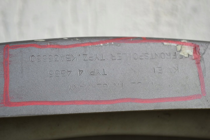 фото №7, Mercedes w126 se накладка бампера kamei + пороги