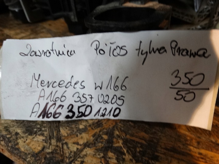 фото №3, Поворотна опора піввісь задня права mercedes w166 1