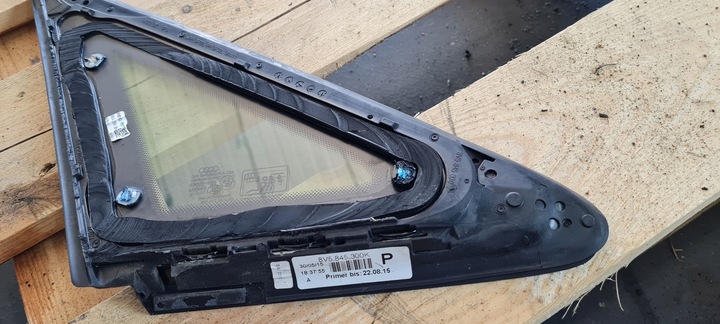 фото №9, S3 8v sedan a3 скло кузовна права праві зад w крило чорний піаніно 15r