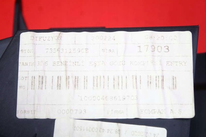 фото №8, Бардачок пасажира eu 7356311590e fiat tipo 2 ii 15-21