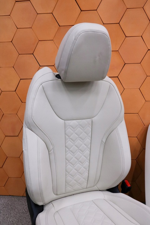 фото №9, Bmw 4 g22 салон сидіння individual шкіра merino elfenbeinweiss harman