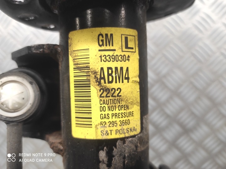 фото №14, Поворотна опора ліва амортизатор важіль opel astra j gtc