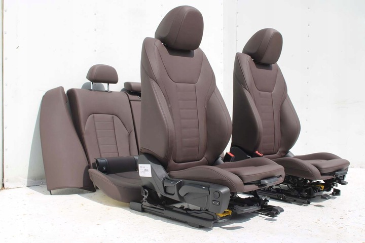 фото №12, Bmw 3 g20 сидіння комплект сидінь сидінь сидіння оббивка + обшивки drzwio