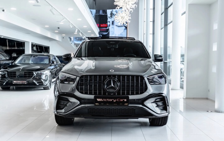 фото №9, Решётка радиатора решётка mercedes w167 gle 23- panamericana amg gt чёрный v167 рестайлинг