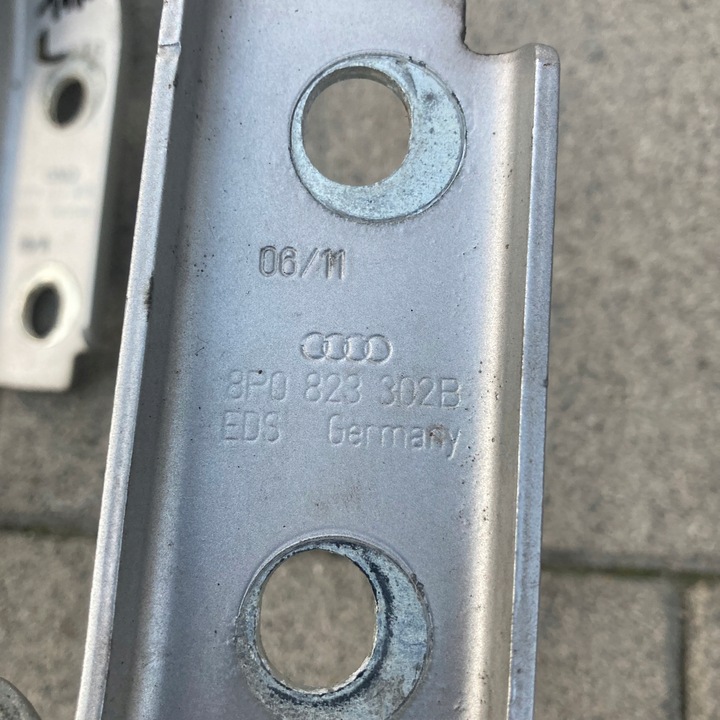 фото №7, Audi a3 рестайлінг 2008-2013 петлі петля капота праві лівий комплект lx7w