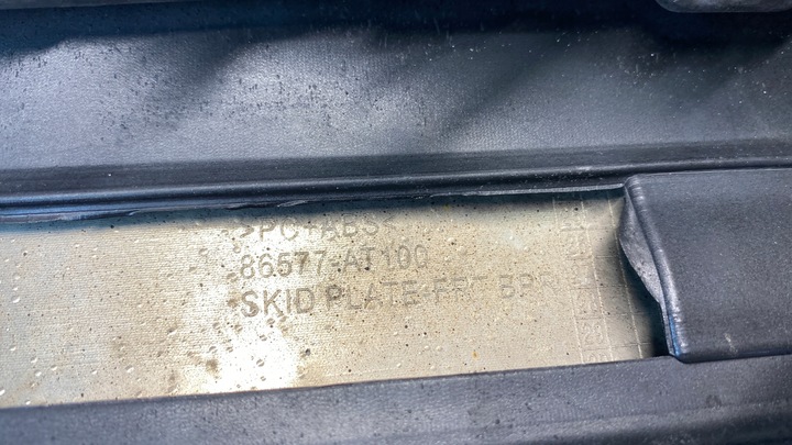 фото №9, Kia niro ii dół бампера перед накладка pdc хром спойлер 21-25