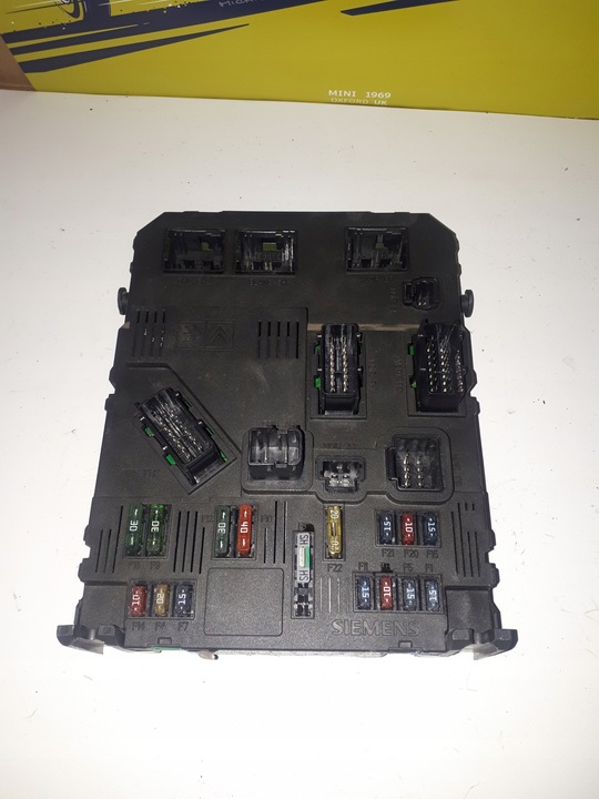 фото №1, Модуль коробка bsi e02-00 peugeot citroen s118085220b 9650584680 mg