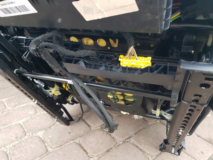 фото №14, Mercedes w211 sedan комплект сиденья кожаные чёрная кожа