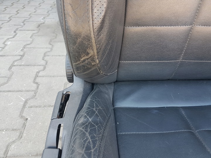 фото №7, Seat exeo 09-13 универсал сиденья диван кожа кожаные