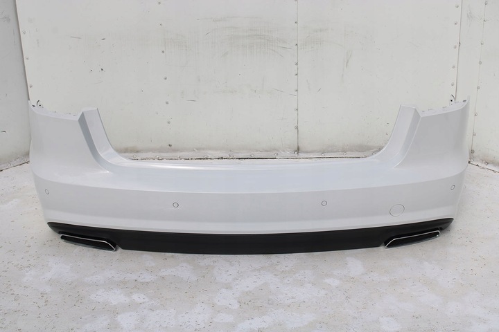 фото №7, Audi a6 sedan зад бампер задний крышка багажника 4g 4g5 лампы 2y2y ls9r белый