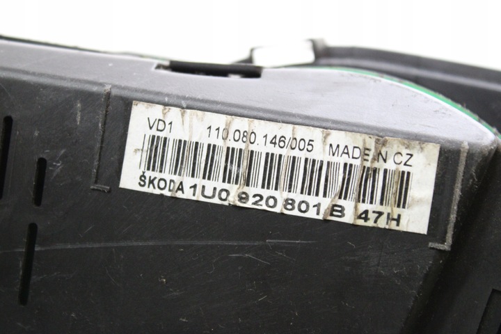 фото №9, Спідометр  skoda octavia i 1u0920801b 1.6 sr європа