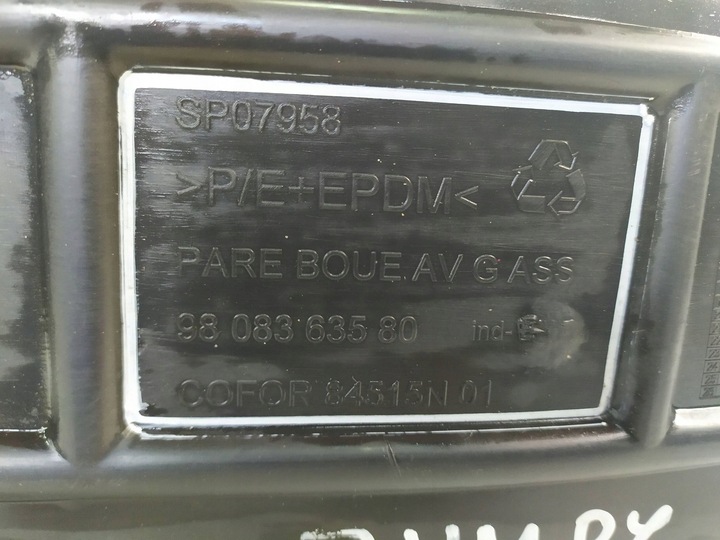 фото №8, Jumpy expert proace vivaro d scudo підкрилок передні ліві лівий перед 9808363