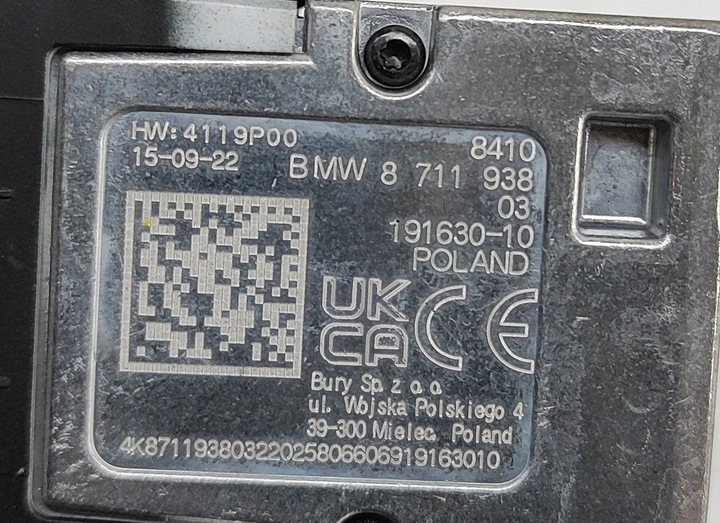 фото №8, Bmw 3 g20 g21 2023 гнездо / соединитель usb