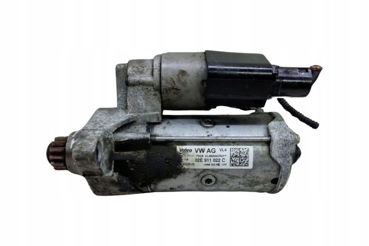 фото №7, Стартер vw tiguan 5n_ 02e911022c 2.0l дизель 103kw 2018