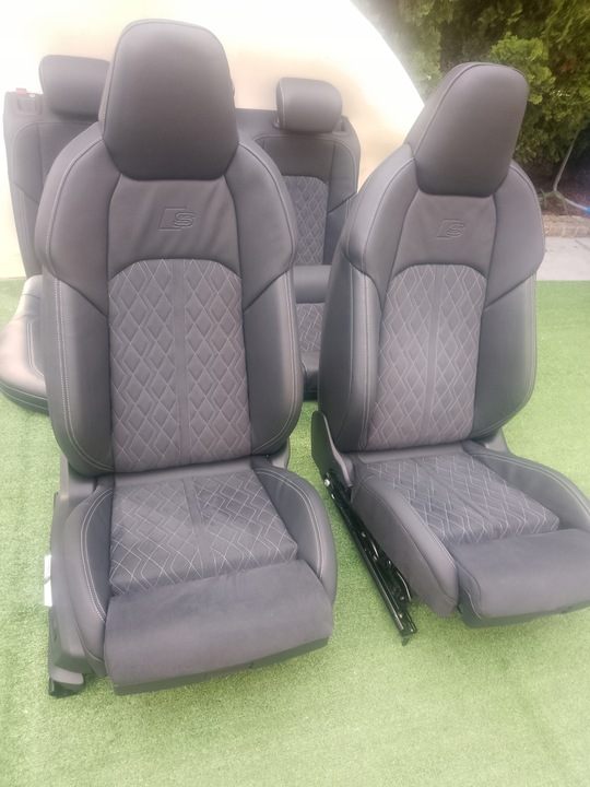 фото №1, Сиденья valcona a6 c8 4k s6 rs6 c7 a7 4k8 s7 rs7 recaro s line q7 q8 4m