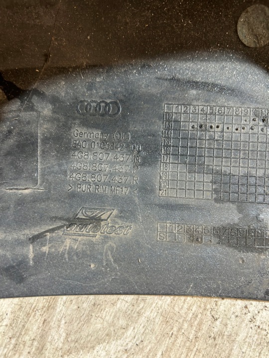 фото №16, Бампер перед решітка audi rs7 4g8 рестайлінг 15-18