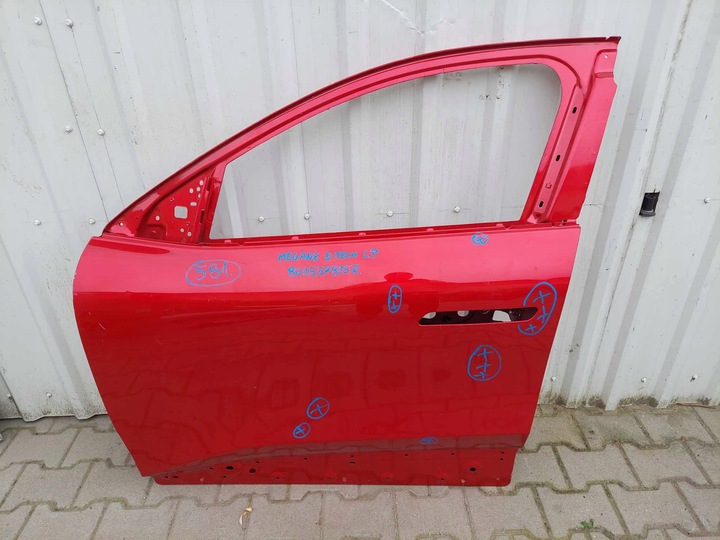 фото №1, Renault megane e-tech дверь левая перед передние