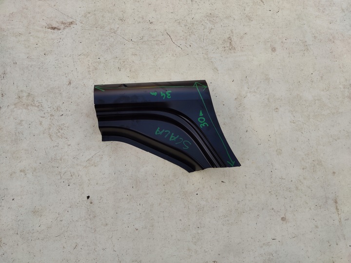 фото №1, Порог правый задний зад skoda scala 657 новый оригинал