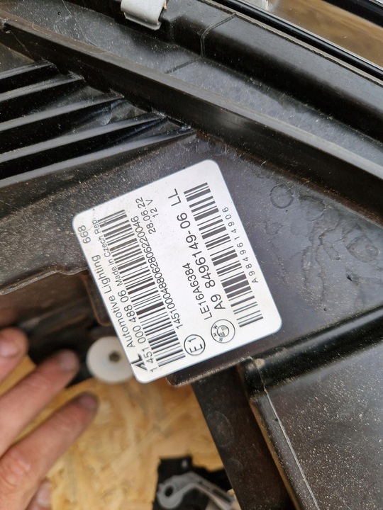 фото №11, Лампа левая перед bmw 3 g20 g21 полный led