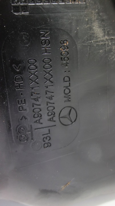 фото №6, Mercedes a907 бак пального bak 9074712800 93l