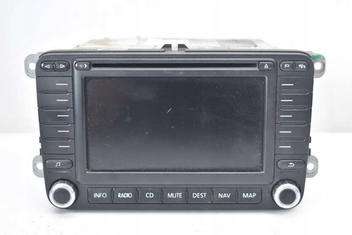 фото №1, Радіо радіопрогравач cd навігація 1k0035198b vw passat b6 05-10