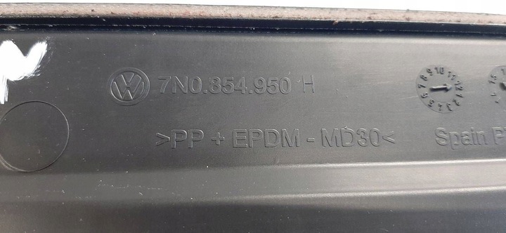 фото №8, Vw sharan 2010-2018 планка двері права зад 7n0854950h