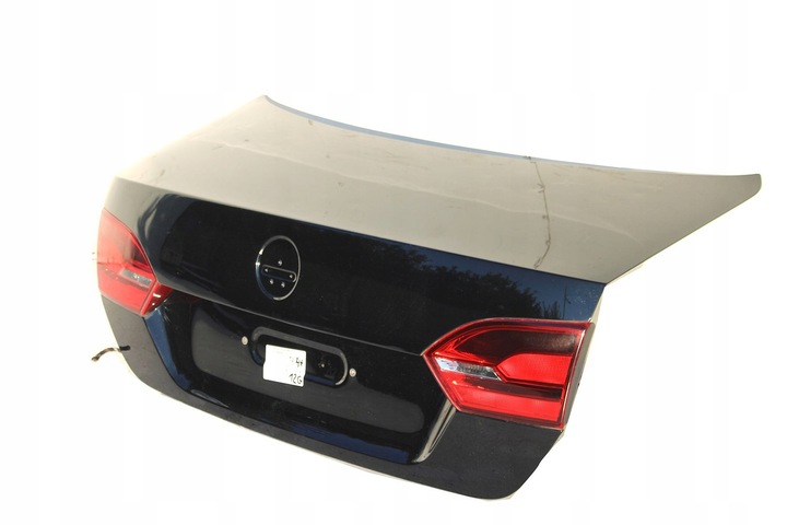 фото №9, Vw jetta зад бампер задний + крышка багажника + лампы лампа 5c цвет: l041 -