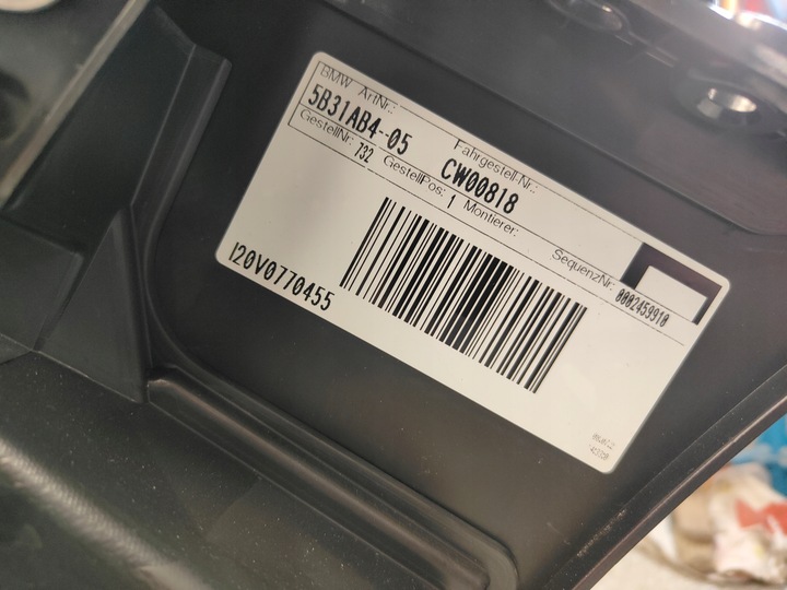 фото №16, Bmw i20 ix рестайлинг lci бампер перед переднее m набор замороженный чёрный usa