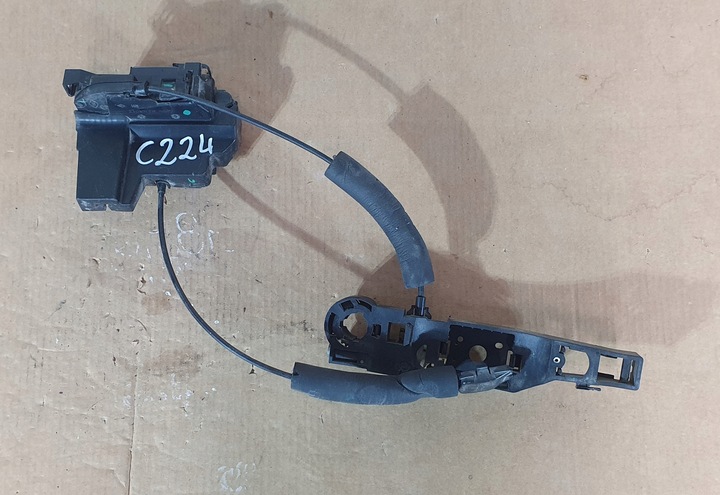 фото №1, Renault clio iii 2005-2014 замок дверь зад правый