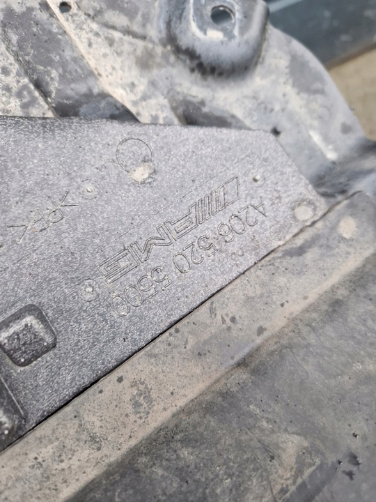 фото №3, Mercedes c-klasa w206 amg защита pod бампер