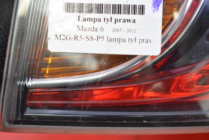 фото №8, Права фара зад задня gs2a-51150 mazda 6 2 ii gh універсал 07-12