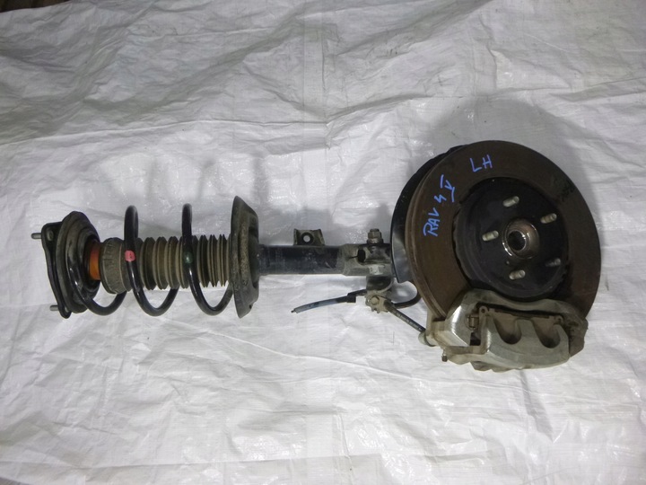 фото №1, Амортизатор mcpherson  поворотный кулак ступица алюминиевая левая toyota rav4 v 5 гибрид
