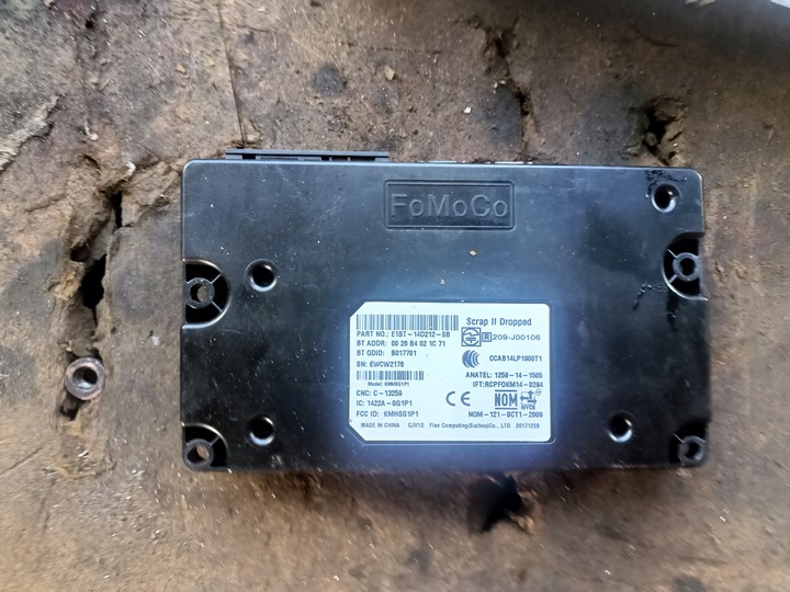 фото №3, Focus mk3 c-max mk2 kuga mk2 модуль блютуз usb e1bt-14d212-sb