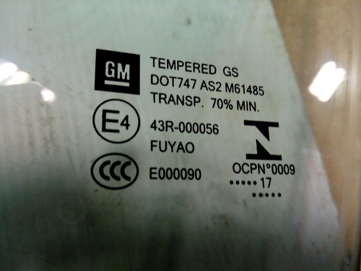 фото №4, Стекло opel insignia b оригинал.