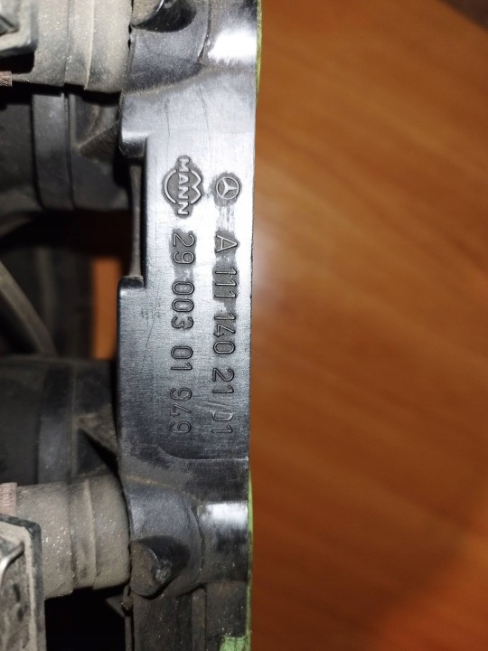фото №6, Колектор впускний  1111402101 з паливна рейка  1110781045 mercedes w202 1.8