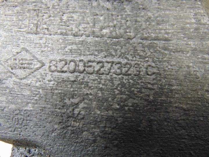 фото №14, Кронштейн основа натягувач opel vivaro trafic 2.0 dci cdti 8200527320c