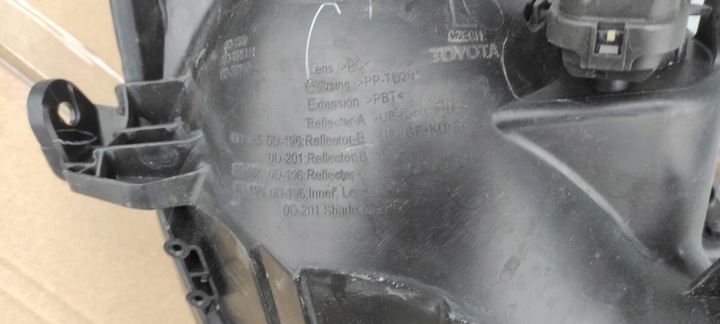 фото №6, Лампа перед ліва toyota yaris 3 рестайлінг iv 17-